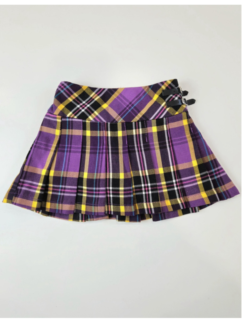 Vintage Children's Place Y2K tartan skirt | built‑in shorts | 4T